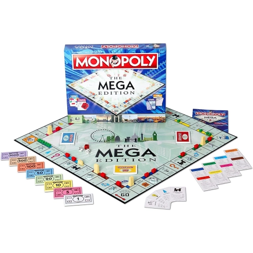 Детска забавна семейна настолна игра Monopoly Мега издание | PAT51954