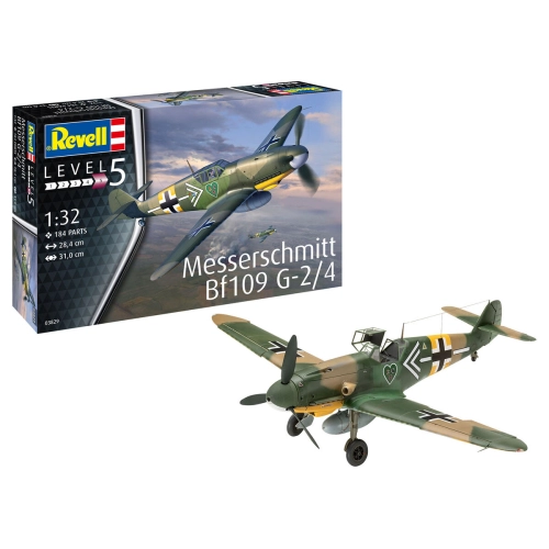 Сглобяем модел Немски изтребител Messerschmitt Bf109G-2/4 | PAT52715