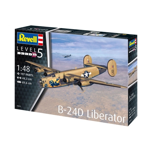 Детски занимателен сглобяем модел B-24D Liberator 197 части | PAT52736