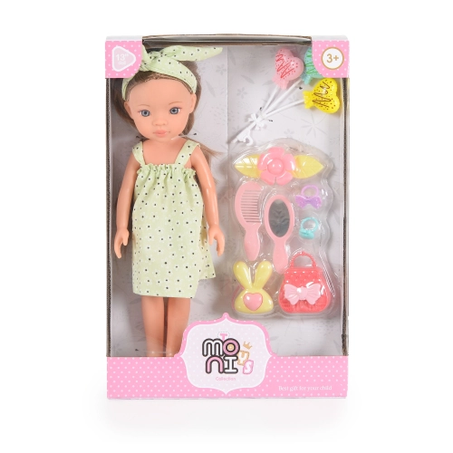 Детска кукла с аксесоари за коса 33 cm Pretty Doll Set | PAT52773