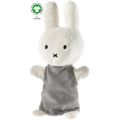 Детска кукла за театър Бяло зайче 26 см. серия Miffy GOTS | PAT54268