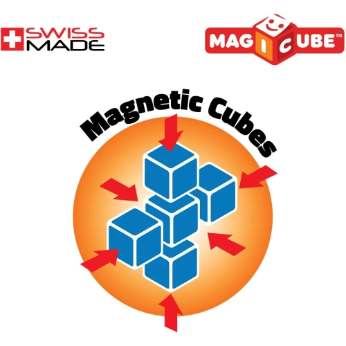 Магнитен конструктор Magicube, Превозни средства и карти 131 | PAT55216