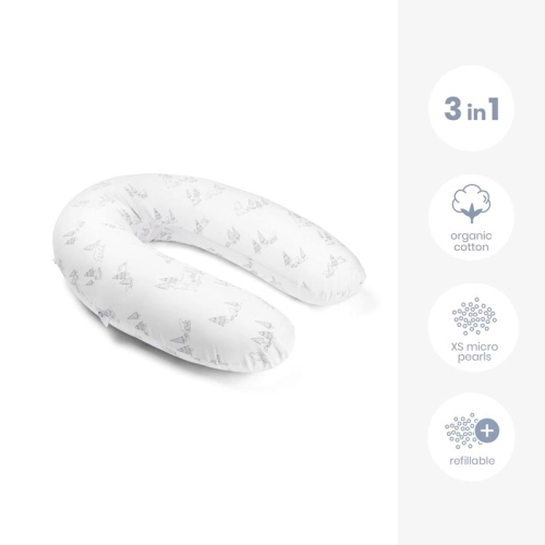 Възглавница за бременни и кърмене на бебе Buddy Family Grey PAT55235