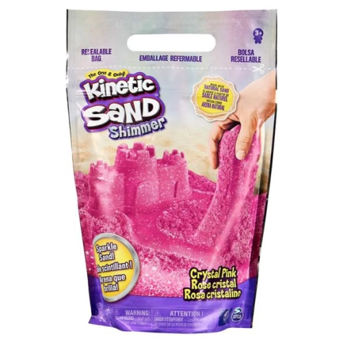 Детски розов кинетичен пясък Kinetic Sand Crystal Pink PAT55425