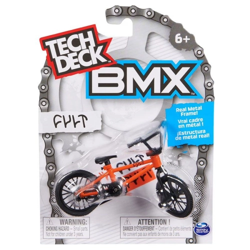 Детски оранжев мини велосипед BMX CULT Orange PAT55497