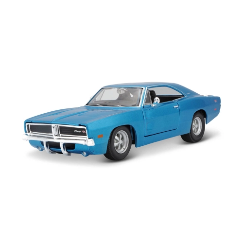 Детска синя кола 1969 Dodge Charger R/T SP Edition 1:25 PAT57073