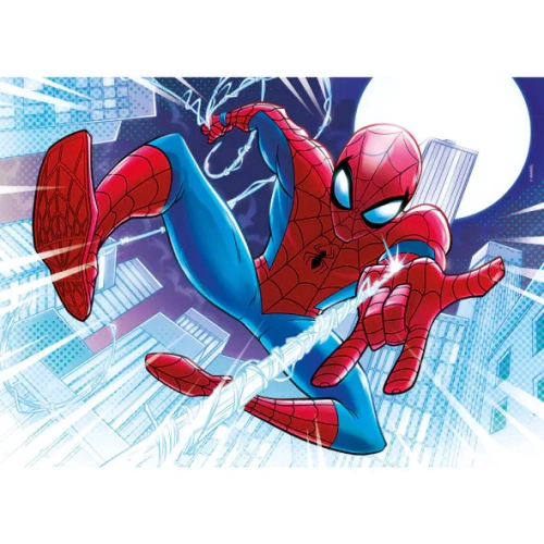 Детски занимателен пъзел Glowing Marvel Spiderman 104 части PAT57236