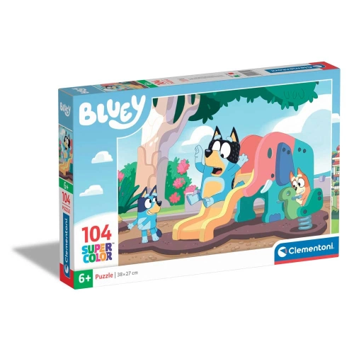 Детски занимателен красив пъзел 104 части Bluey PAT57415