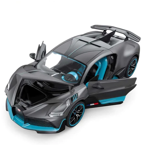 Детска кола Bugatti Divo с отварящи се врати 1:24 Die cast PAT57536