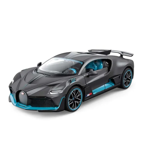 Детска кола Bugatti Divo с отварящи се врати 1:24 Die cast PAT57536