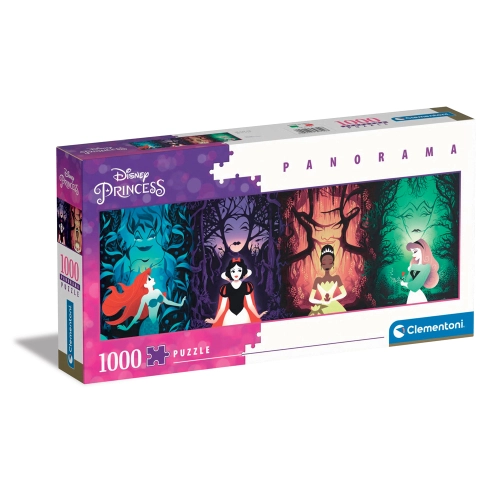 Детски занимателен пъзел Panorama Disney Princess 1000ч.  PAT57552