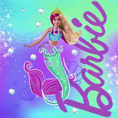 Детски диамантен гоблен Barbie Mermaid 1766 диаманта PAT57649