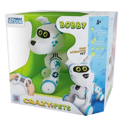 Детска играчка Куче робот с 40 действия Bobby PAT57676