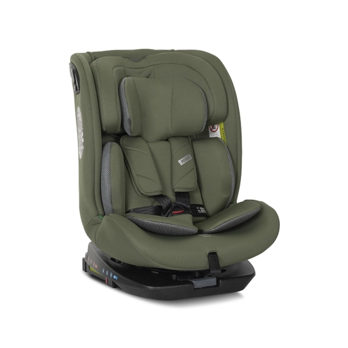 Детски стол за кола Rodeo Green&Grey 40-150 см. 360 Isofix PAT58011