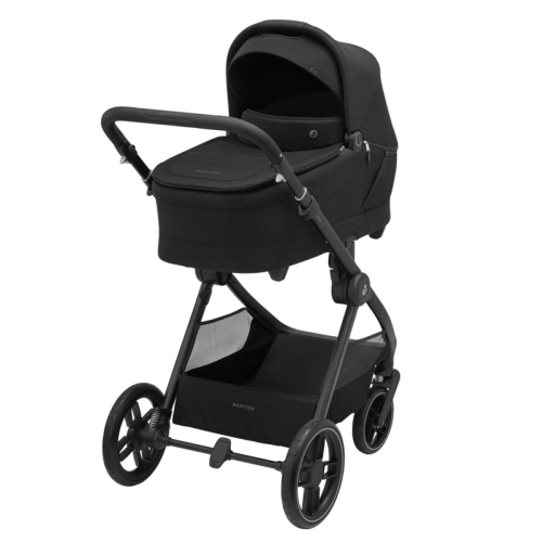 Бебешка комбинирана количка 2в1 Oxford Plus Twillic Black PAT58050