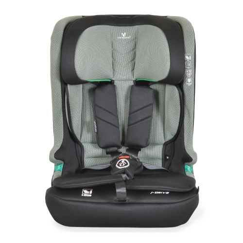 Зелен детски стол за кола iDrive Twill-Green PAT58420