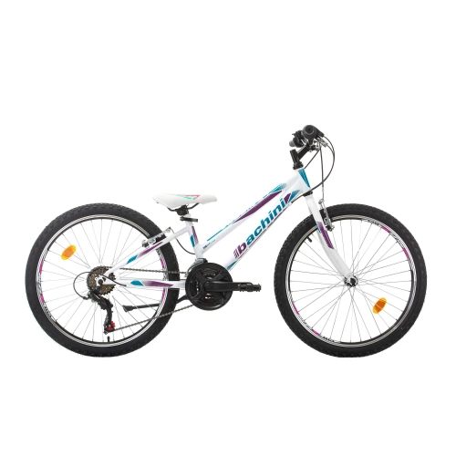 Детски велосипед Jessie 24 цола 3x6sp Hardtail White Matt PAT58576