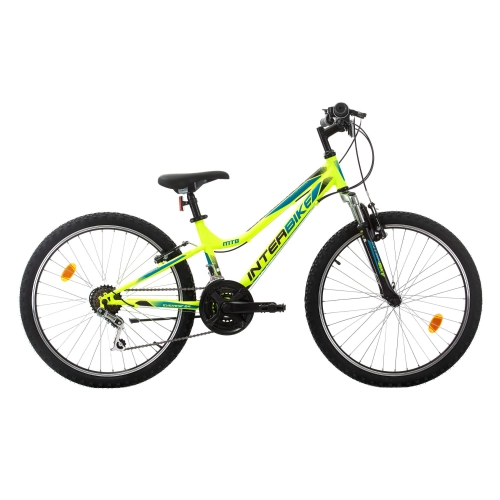 Неоново зелен велосипед за деца Everest 18 sp Hardtail PAT58581