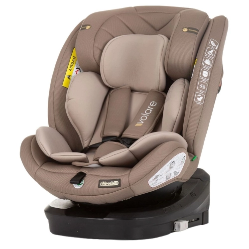 Детско столче за кола Воларе 360° I-Size IsoFix Макадамия PAT58941