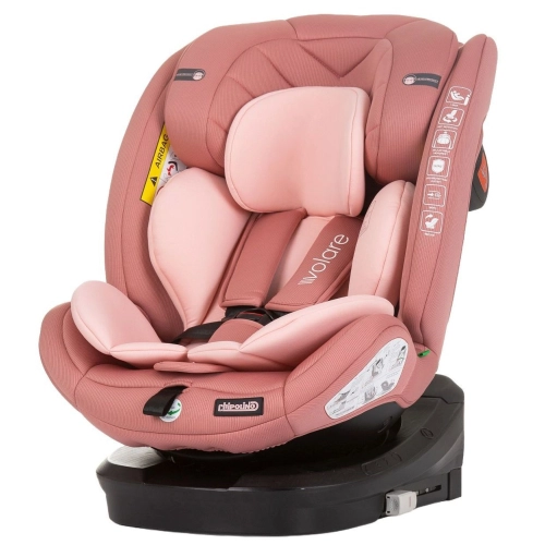 Детско столче за кола Воларе 360° I-Size IsoFix Фламинго PAT58944