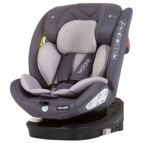 Детско столче за кола Воларе 360° I-Size IsoFix Гранит PAT58945