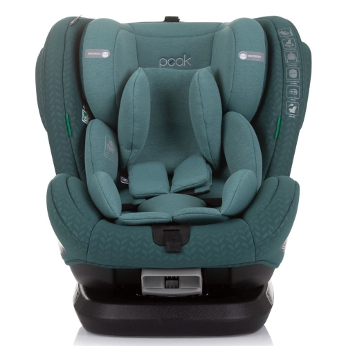 Детско зелено столче за кола Peak 360° I-Size IsoFix PAT58953