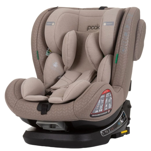 Детско столче за кола Peak 360° I-Size IsoFix Макадамия PAT58954