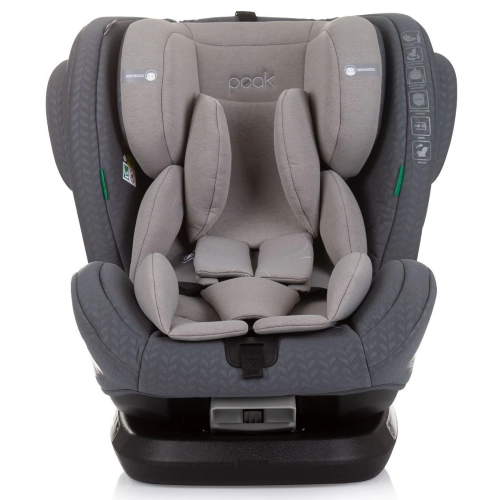 Детско столче за кола Peak 360° I-Size IsoFix Гранит PAT58956