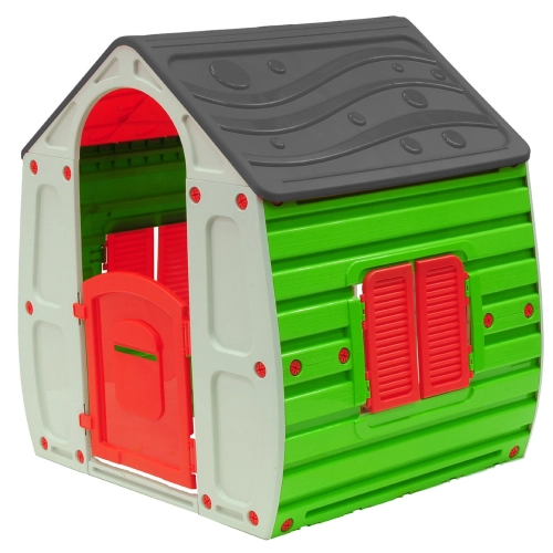 Детска зелена градинска къща за игра Magical House PAT59043