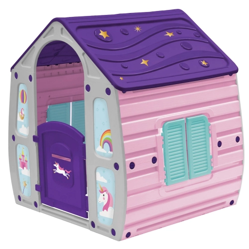 Детска градинска къща за игра Magical House Еднорог PAT59044