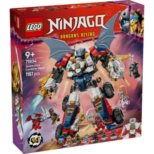 Детски конструктор Ninjago Робот-ултракомбинатор на Зейн PAT59302