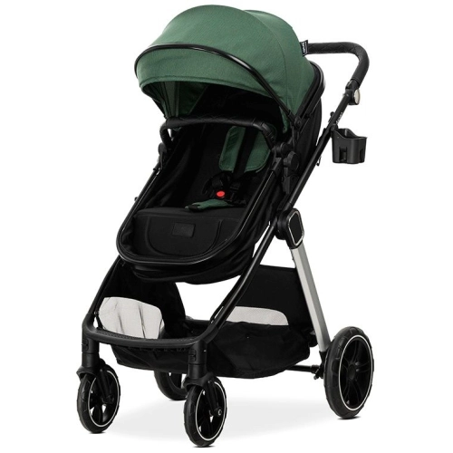 Бебешка количка 2в1 с трансформираща седалка Aspen Green PAT59876