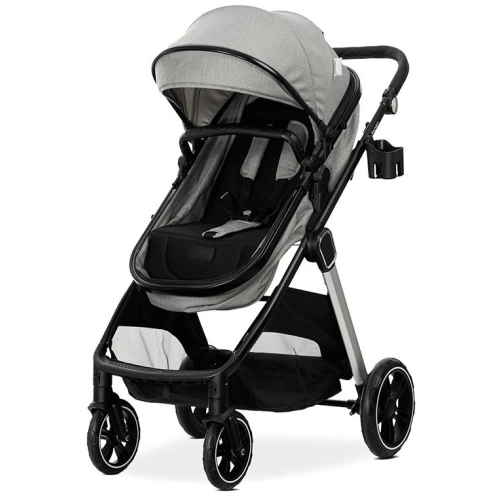 Детска количка 2в1 с трансформираща седалка Aspen Grey PAT59878