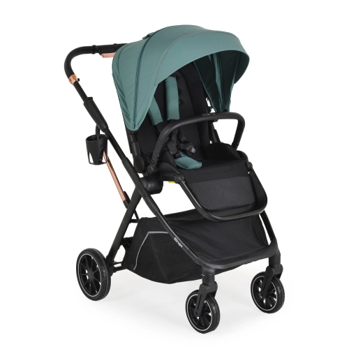 Бебешка зелена комбинирана количка Bingo Marine-green PAT59912