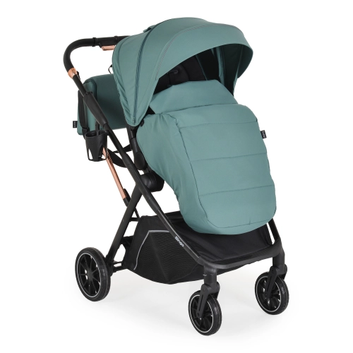 Бебешка зелена комбинирана количка Bingo Marine-green PAT59912