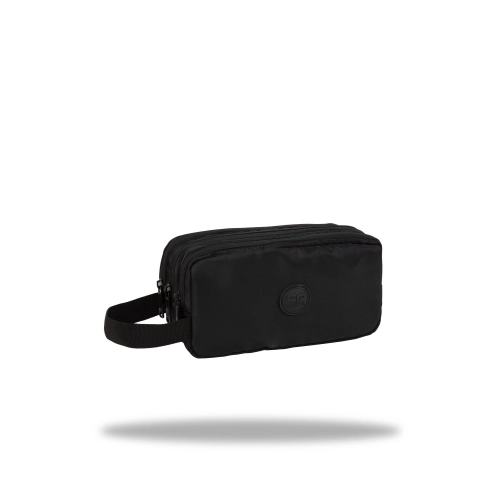 Троен ученически несесер, черен COOLPACK  PAT60174