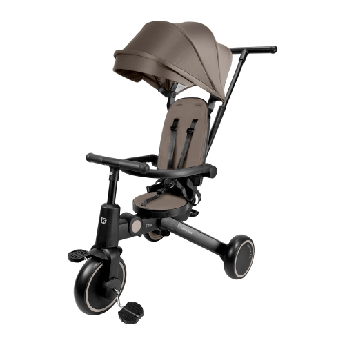 Детска бежова триколка 8 в 1 със свалящ сенник Trix 2 Beige PAT60374 Детска бежова триколка 8 в 1 със свалящ сенник Trix 2 Beige PAT60374