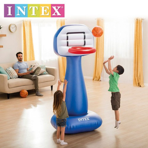 Детски надуваем комплект за баскетбол с кош Intex | P44180