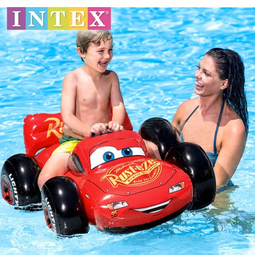 Детска нaдуваема кола за вода Disney Ride Cars 109х84 Intex | P44185