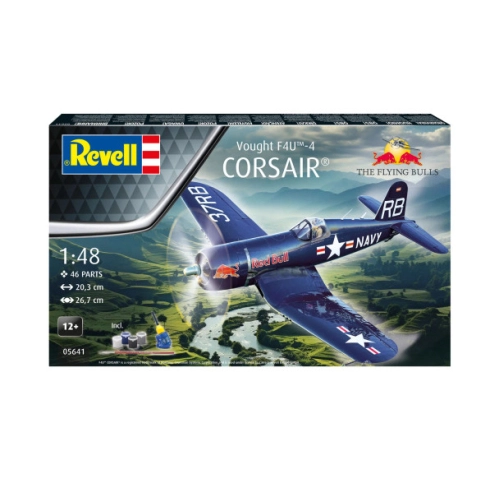 Детски сглобяем модел Самолет Flying Bulls F4U-4 Corsair PAT60763