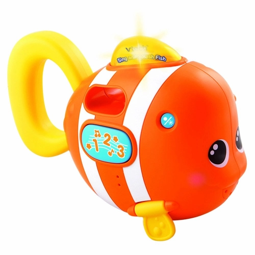 Бебешка интерактивна играчка за баня Музикална рибка PAT60905