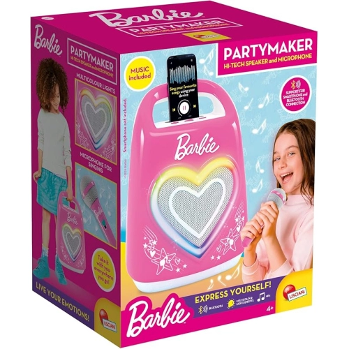 Детски сет Караоке Barbie Bluetooth говорител с микрофон PAT61054