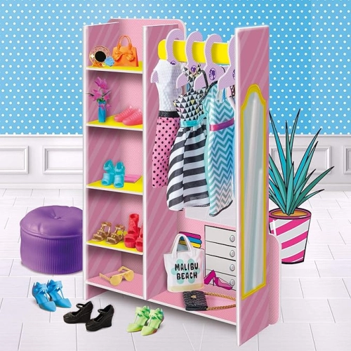 Сет Barbie Направи си сам моден бутик с включена кукла Барби PAT61056