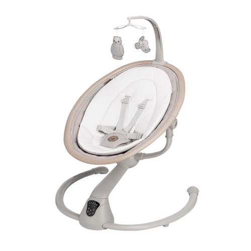 Бебешка бежова електрическа люлка Cassia Classic Beige PAT61097
