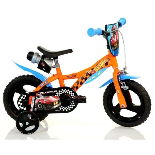 Детско колело с Бутилка за вода с поставка Hot Wheels 12“ PAT61121