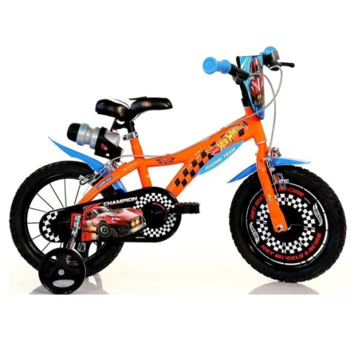 Детско колело с предна и задна спирачка Hot Wheels 14“ PAT61122