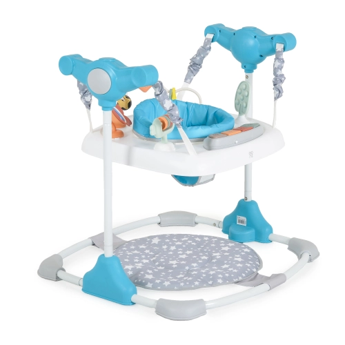 Бебешко синьо бънджи с музикална играчка с мелодии Hop PAT61189