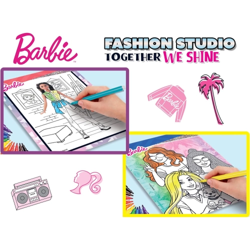 Творчески комплект Barbie Папка модно студио Заедно блестим PAT61203 Творчески комплект Barbie Папка модно студио Заедно блестим PAT61203