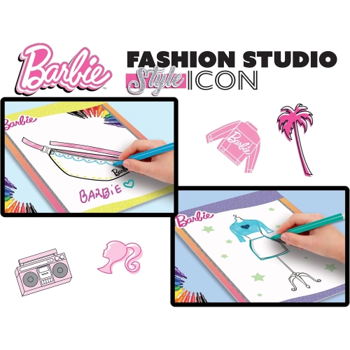 Творчески комплект Barbie Папка модно студио Модна икона PAT61204 Творчески комплект Barbie Папка модно студио Модна икона PAT61204