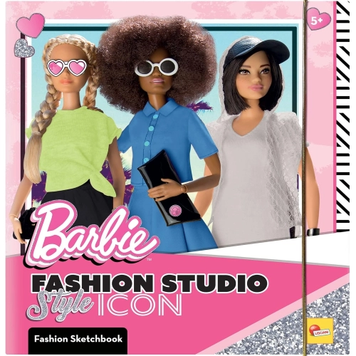 Творчески комплект Barbie Папка модно студио Модна икона PAT61204 Творчески комплект Barbie Папка модно студио Модна икона PAT61204